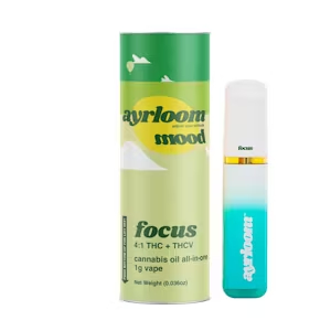 AYRLOOM - MOOD - FOCUS - 4:1 THC:THCV - 1G ALL-IN-ONE VAPE