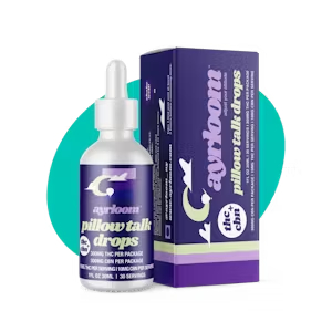 AYRLOOM - PILLOW TALK- TINCTURE- 300MG THC, 300MG CBN