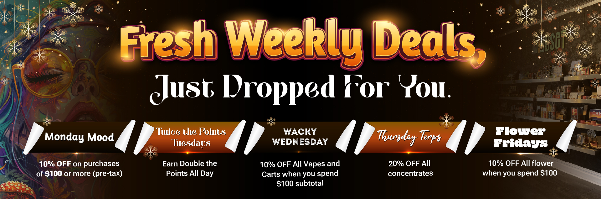 Weekly offer Home page Banner